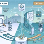 Comparación de las siglas SEO, AEO, GEO, AIO y LLMO del posicionamiento con inteligencia artificial en Ecuador