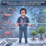 Comparación entre cambios con sentido y churn innecesario en una estrategia SEO